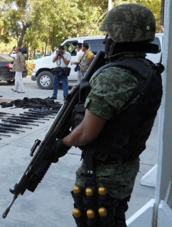 Автоматическая винтовка G3 в Южной Америке