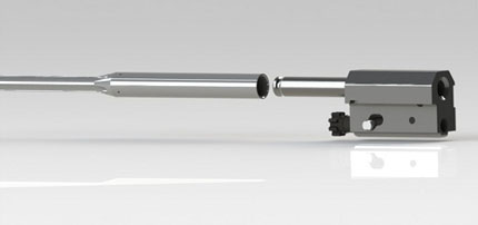 Газо-поршневая система автоматики винтовки SARG XS2012