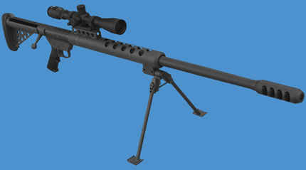 Крупнокалиберная винтовка BFG-50 компании Serbu Firearms