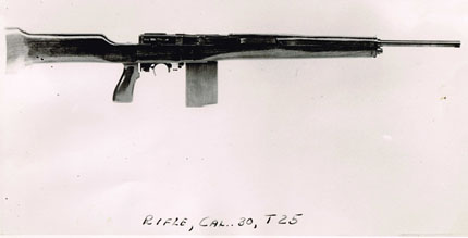 Прототип американской штурмовой винтовки Т-25