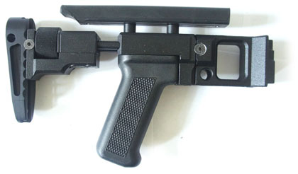 Приклад ПТ-2 Классика от российской компании Зенит для пулеметов ПК и Печенег. Стоимость приклада 10000 рублей