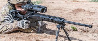 Новая магазинная снайперская винтовка .338 Lapua DAN Израиль