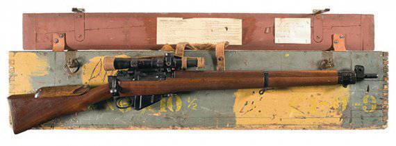 Снайперская винтовка Lee-Enfield No.4 Mark I