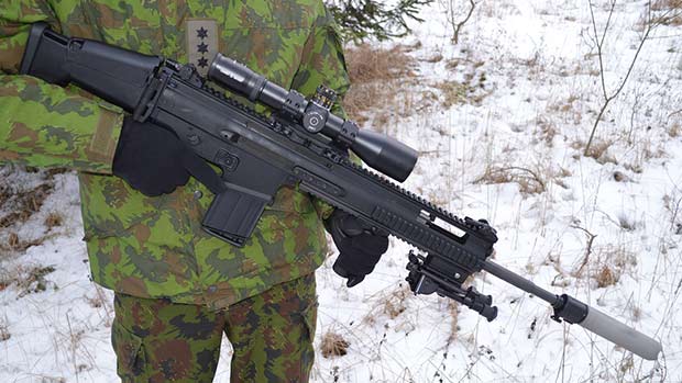 Литва получила первые полуавтоматические винтовки FN SCAR-H